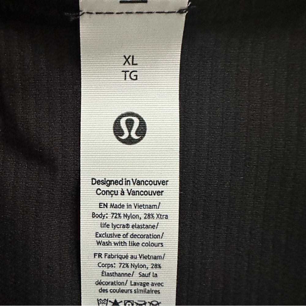 Lululemon Power Pivot Training Tank Top, Black, Size XL - Picture 10 of 10